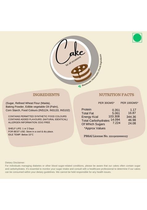 BIGWISHBOX Bigwish Box Special Diwali Combo with Chocolate Truffle Cake 500g & Almonds Pack 250g for Friends, Family, Relatives, Corporate Client Gifting