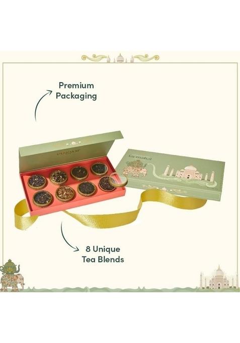 VAHDAM VAHDAM, Weekend In Taj Mahal Gifts Set for Family & Friends | Gluten Free Tea Gift Box