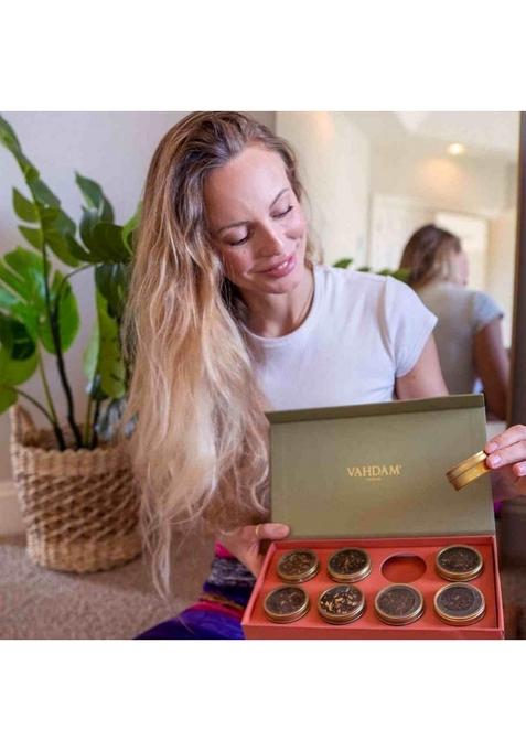 VAHDAM VAHDAM, Weekend In Taj Mahal Gifts Set for Family & Friends | Gluten Free Tea Gift Box