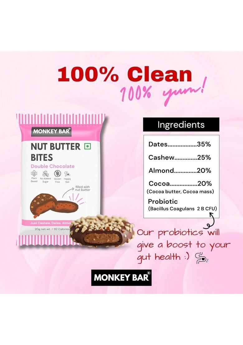 Monkey Bar Nut Butter Bites