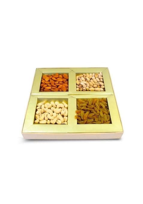 SAPPHIRE FOODS Hampers Dry Fruit Gift Pack Christmas Gifts for Employees Family and Friends SF Red Flower Box 152 A 11 *