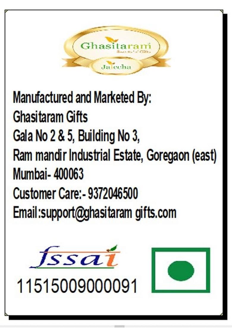 Ghasitaram Gifts Mini Kaju Katli Blue Box |Sweets|Sweets Gift Pack|Diwali Sweets|Indian Mithai|Diwali Sweets Box|Sweets Box|Kaju