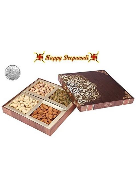 Punjabi Ghasitaram Halwai Diwali Special Dryfruit Gift Box (600gms)