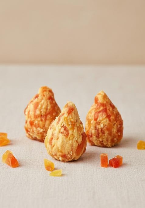 Ghasitaram Gifts Express Delivery Sweets - Ghasitaram's Sugarfree Papaya Modaks 800 GMS