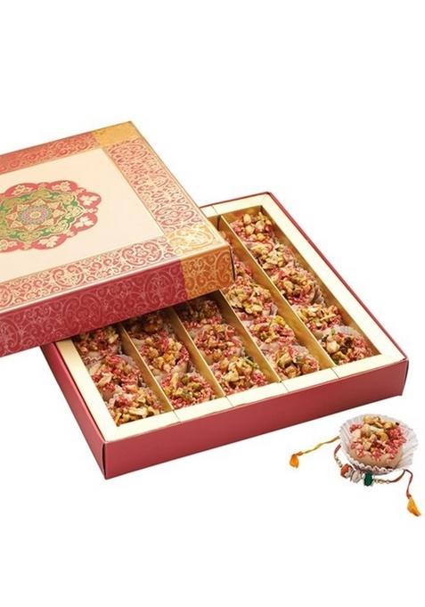 Ghasitaram Dryfruit Katori Mithai Box, 400 gm