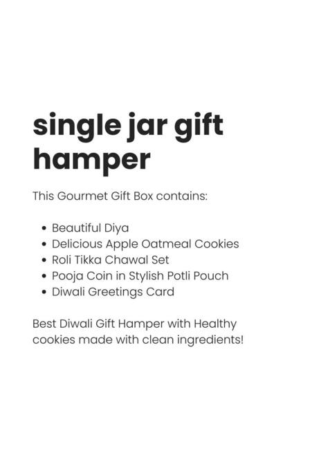 Mo's Premium Diwali Gift box with Ragi Cookies | Deepawali Diya, Roli Tikka Chawal and Pooja Coin in Stylish Potli Pouch & Geetings Card Healthy for Family Friends Festive Gifts