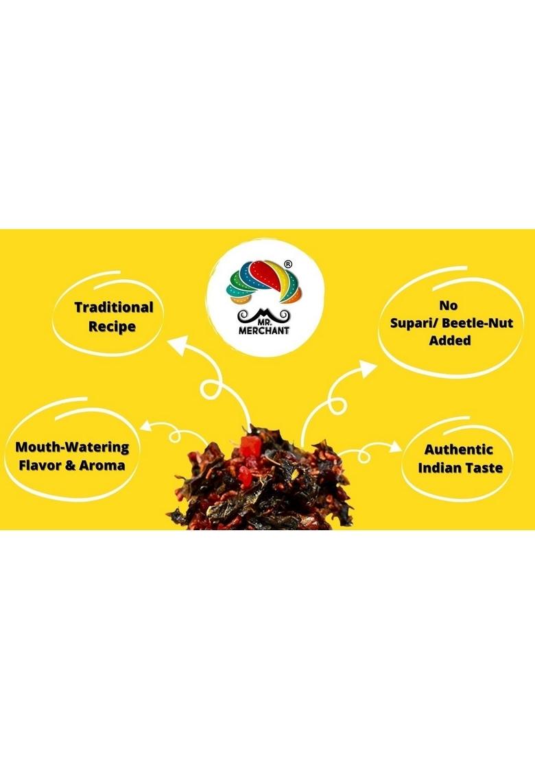 Mr. Merchant Banarasi Meetha Paan Mukhwas, [Mouth Freshener, Digestive, After-Meal Snack] [Jar Pack], 300g