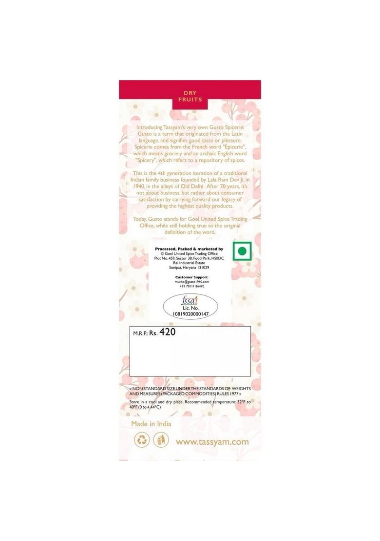 TASSYAM Premium Dried Cranberries 500g (2X 250g) | Healthy Dry Fruits Luxury Box