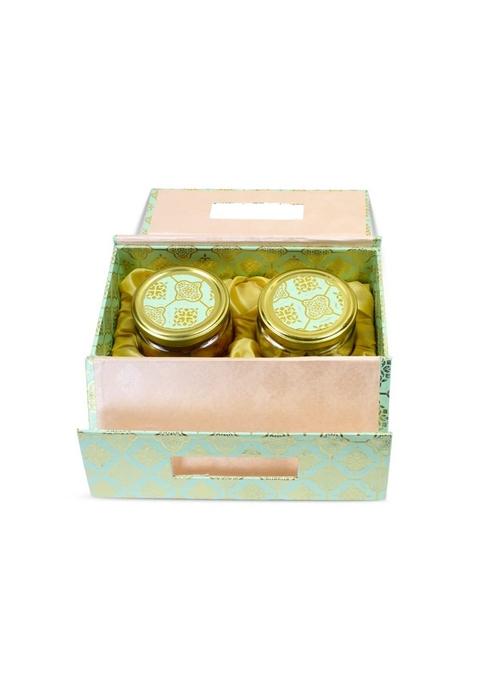 SAPPHIRE FOODS Diwali Gift Hampers Dry Fruit Pack Gifts In Jars for Employees Family Friends Beautiful SF 07 (2 Jar)
