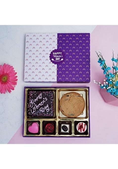 VELVET FINE CHOCOLATES Delightful Chocolate Box| Holi Gift Hamper | Festival Gifting Gifts For Family & Friends Birthday, Anniversary Wholesome Corporate