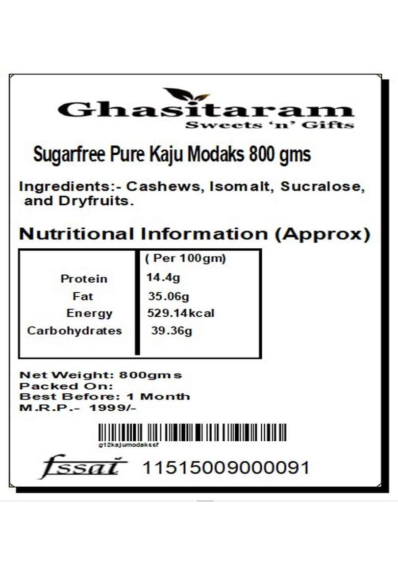 Ghasitaram Gifts Express Delivery Sweets - Ghasitaram