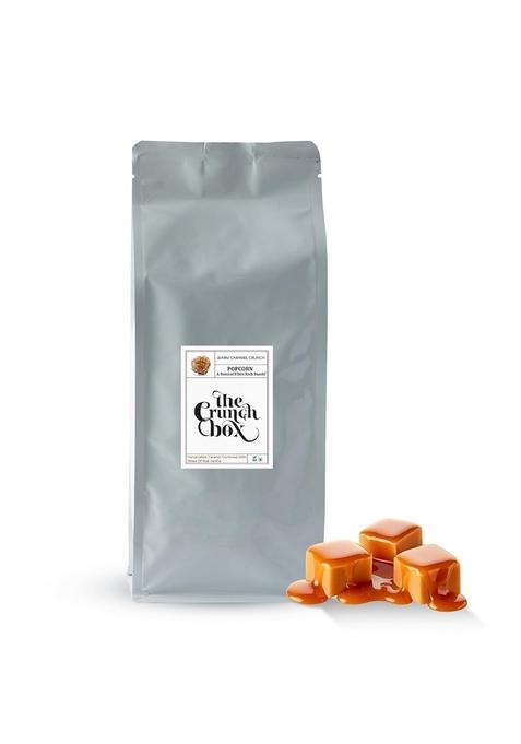 The Crunch Box Ready to Eat Caramel Popcorn Value Packet | Perfect for Movie Nights, Road Trips, Game Evening Snacks, Parties and Gatherings