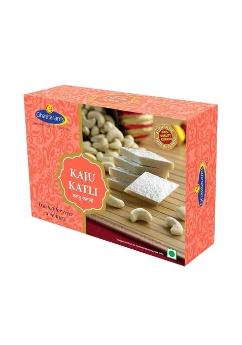 GHASITARAM'S Indian Cuisine Healthy & Tasty Pure Kaju Katli (200g)