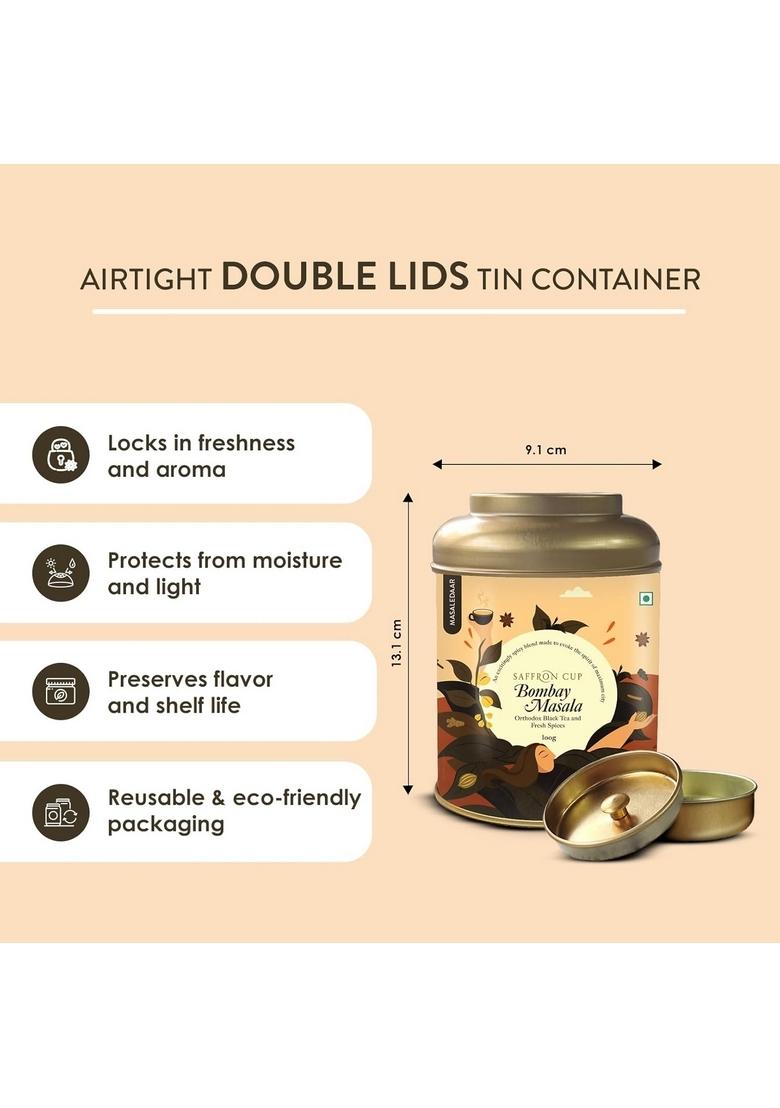 Saffron Cup Bombay Masala Black Tea by