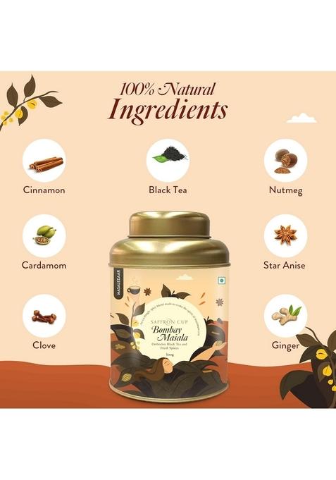Saffron Cup Bombay Masala Black Tea by