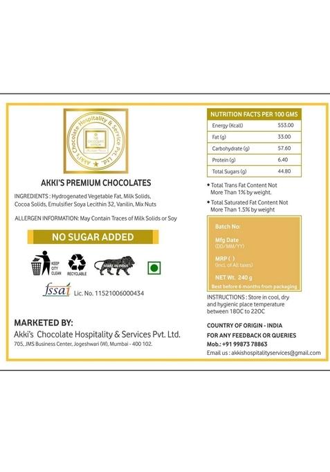 THE CHOCOLATE NATION PREMIUM GIFT BOX|GOURMET BALL, ALMOND ROCKS|FESTIVAL GIFTING|BIRTHDAY