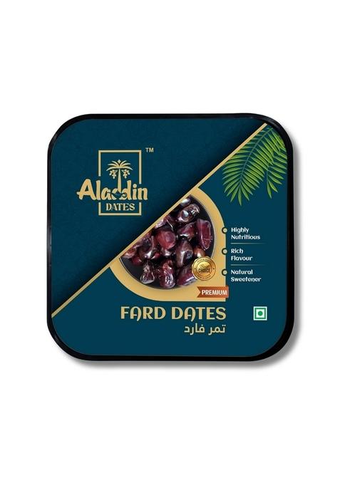 Aladdin Dates Fard Dates/Khajoor 800 Grams (400 * Pack of 2)| IML Continer Packed| Khajur| Dry Fruits | Khajoor Healthy Snacks |High Fibre.