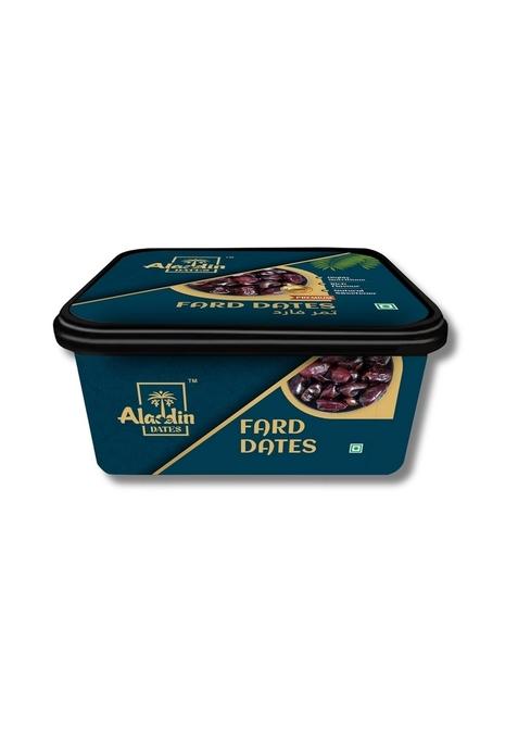 Aladdin Dates Fard Dates/Khajoor 800 Grams (400 * Pack of 2)| IML Continer Packed| Khajur| Dry Fruits | Khajoor Healthy Snacks |High Fibre.