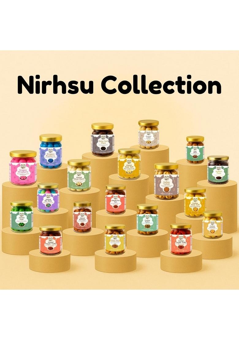 NISHRU Paan Shots Instant Mouth Freshener | Mukhwas Flavor Candy Sweet & Refreshing Digestive After Meal Treat Pan for Gifting Festive Delight Chocolate Flavored (150 Gram)