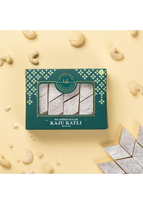 THE SWEET BLEND Sugar-Free Kaju Katli 250 g | Gluten-Free Indian Mithai Sweetened with Stevia No Added Sugar Authentic Taste Gift Box Ideal for Diwali