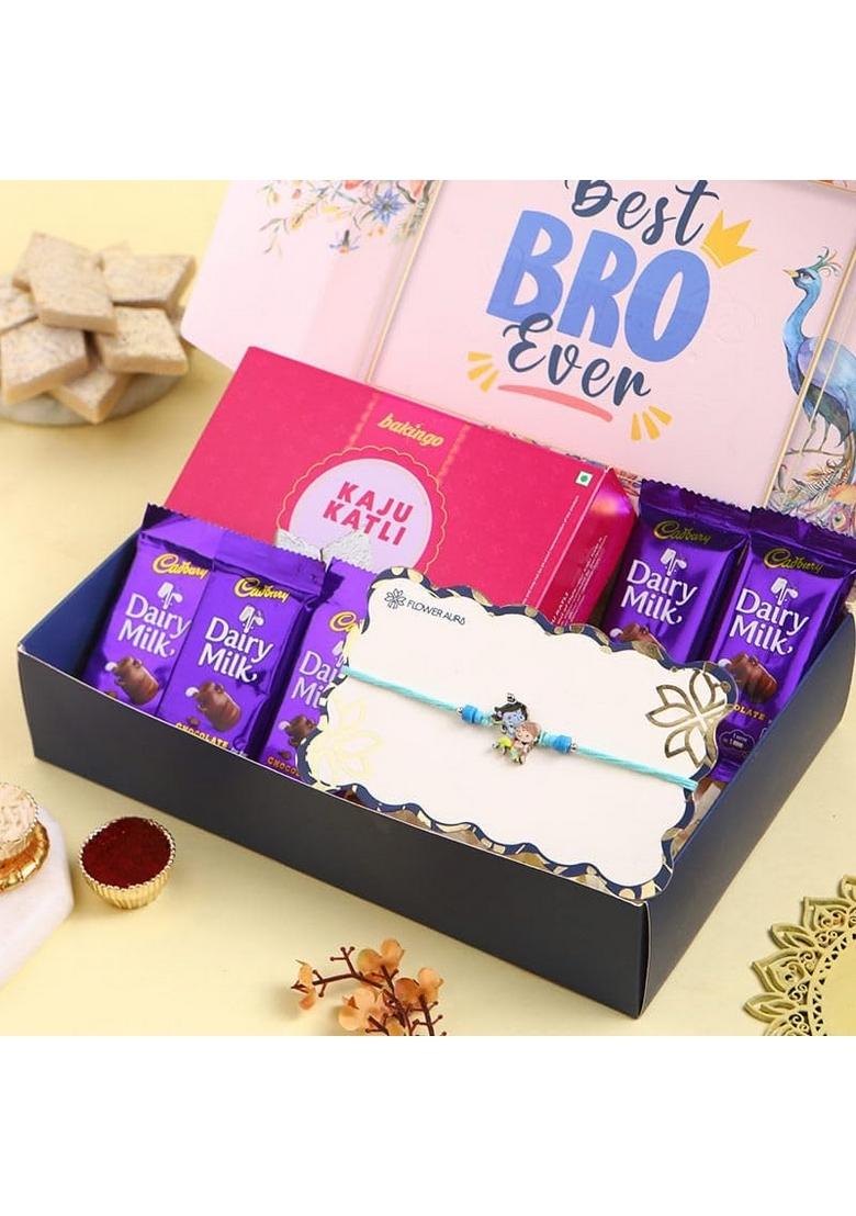 Floweraura Premium Rakhi Hamper For Brother