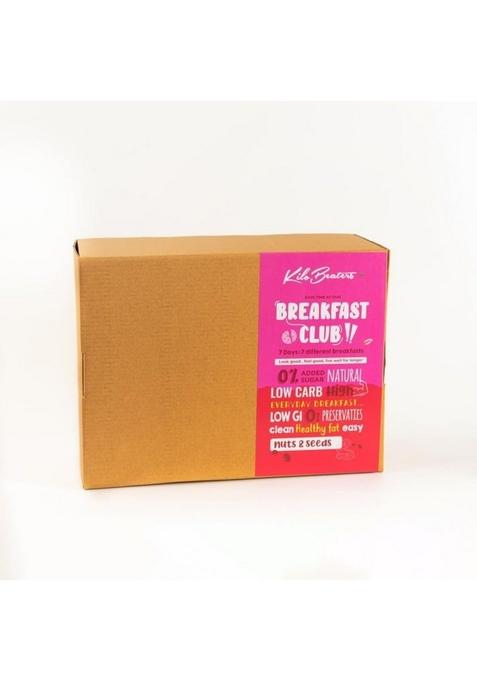 KILOBEATERS Weekly Breakfast Box (Pack Of 7) | Raw Cacao, Berry Clusters, Chocolate Cookie Cereal, Noatmeal, Cacao Noatmeal & Quicky Protein Meal No Added Sugar Healthy for Adults