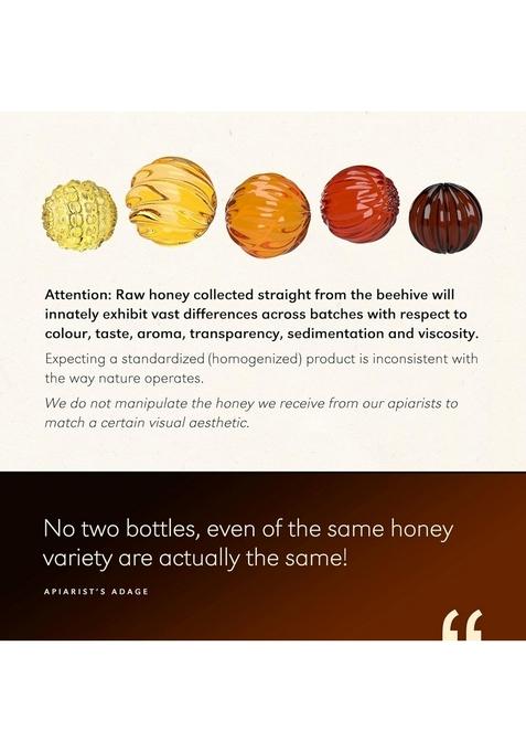 KEYNOTE Kashmir Acacia Honey | Raw Pure Unpasteurized Unprocessed Organic Gift Box 320 grams