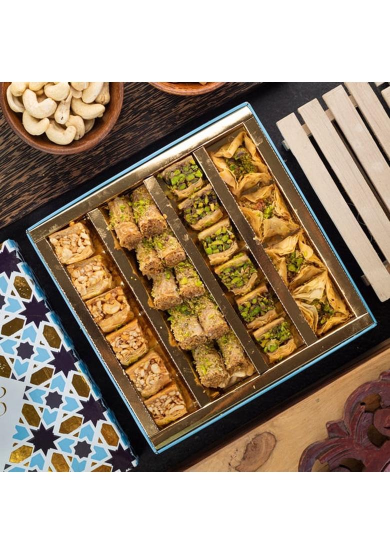 THE BAKLAVA BOX Premium Birthday Sweet Gift Box, Hamper with 2 Combo (Premium 2)