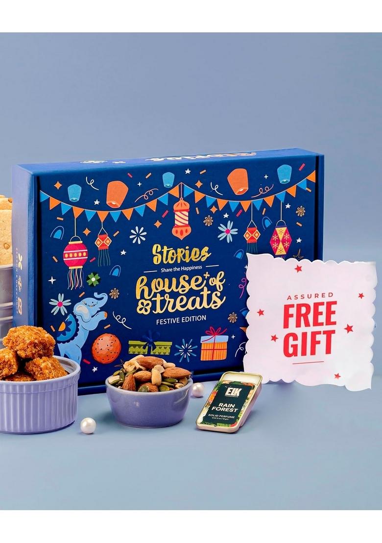 HYPERFOODS Christmas Gifting For Family and Friends Chocolates Gift Pack Dry Fruits Rain Forrest Solid Perfume Stories Hamper Gifts New Year