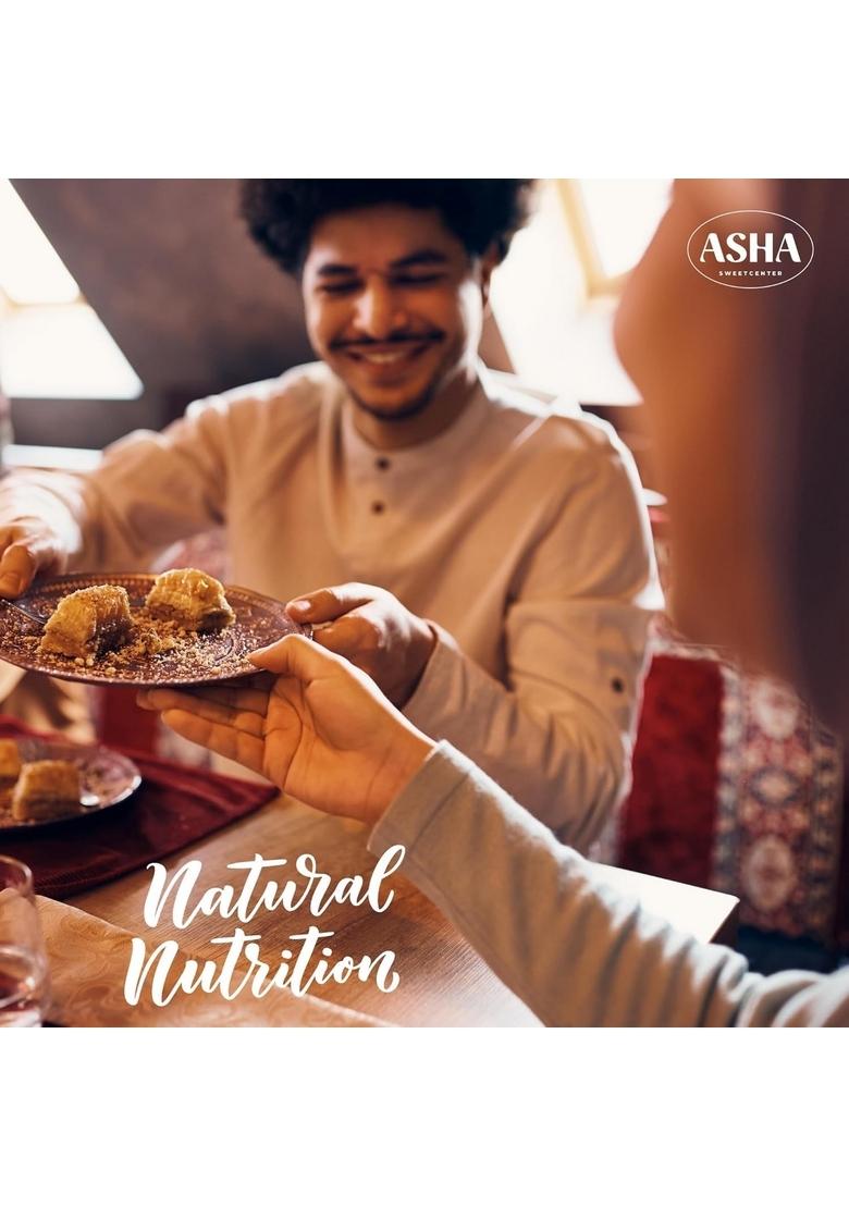 ASHA SWEET CENTER SWEETS Baklava Assorted (Pack Of 2 X 100 Grams)| Made with Pure Ghee |Premium Perfect for Gifting and Snacking| Turkish Delight Fresh Ingredients