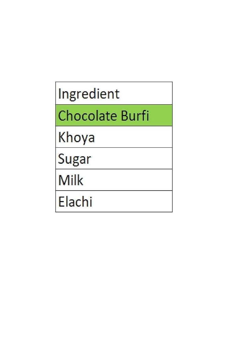 Singla Sweets Chocolate Barfi 400g Delicious Tasty Festival Box