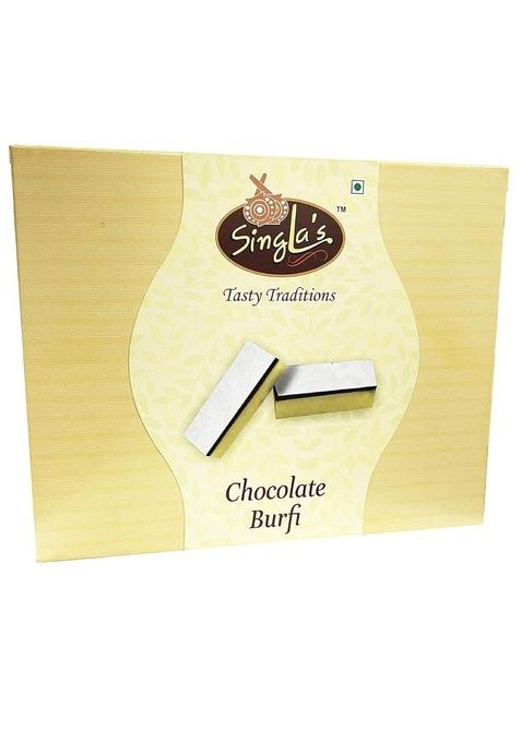 Singla Sweets Chocolate Barfi 400g Delicious Tasty Festival Box