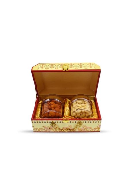 SAPPHIRE FOODS Diwali Gift Hampers Dry Fruit Pack Gifts In Jars for Employees Family Friends SF 38