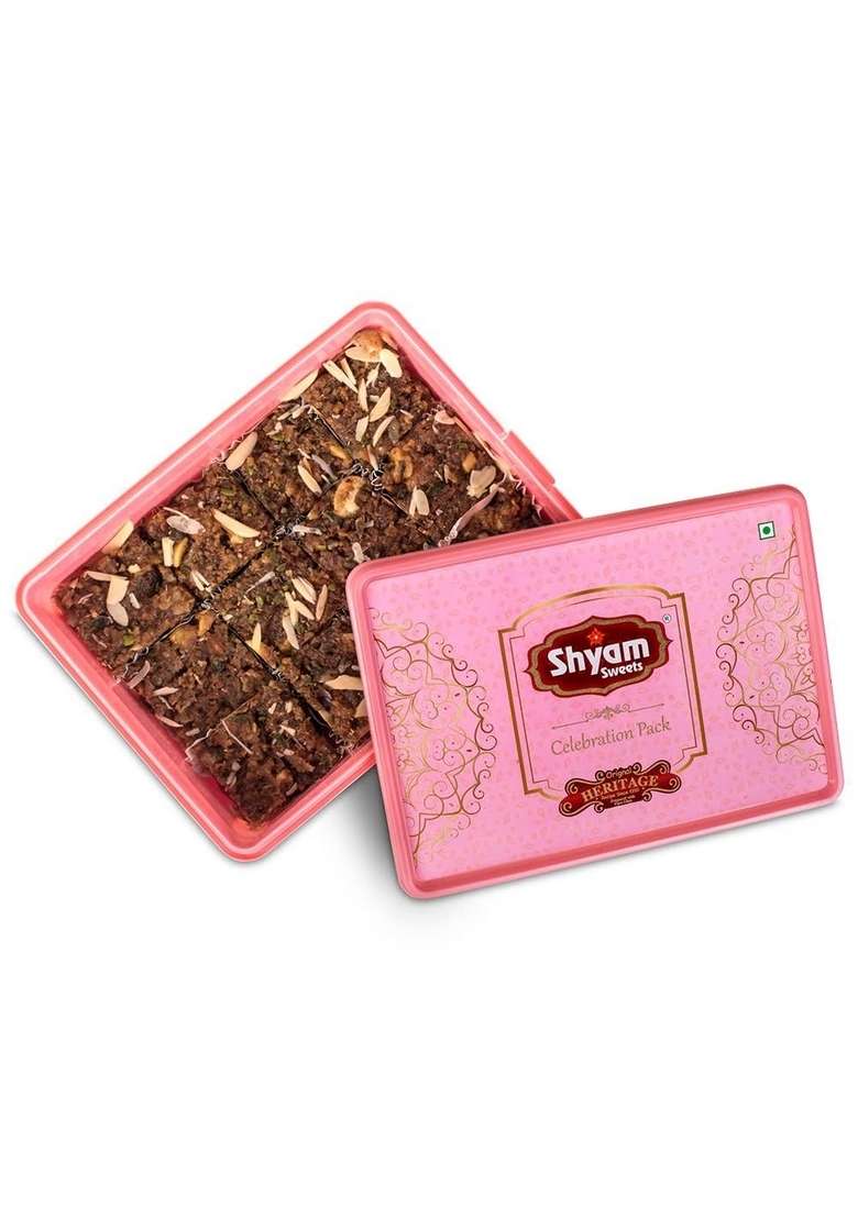 shyam sweets Dodha Burfi (400gm) | Premium Indian Sweet with Cashew & Almonds Heritage Recipe Low Sugar Festive Mithai Box - Indya