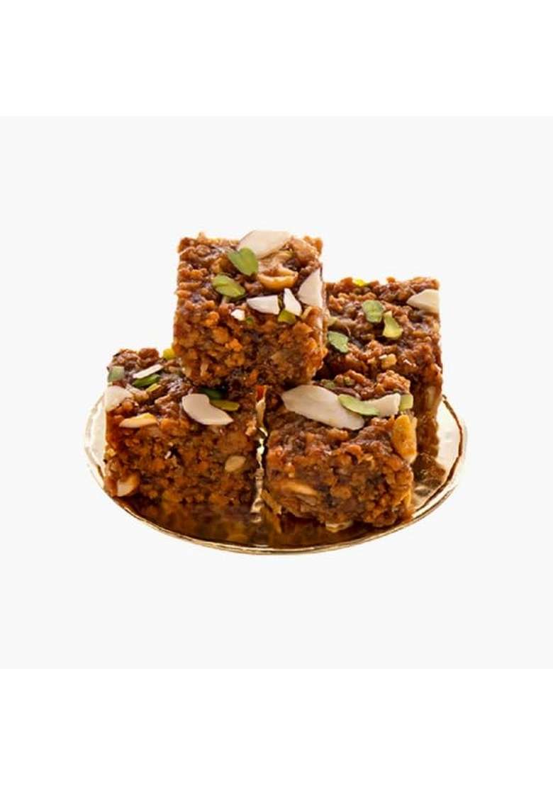 shyam sweets Dodha Burfi (400gm) | Premium Indian Sweet with Cashew & Almonds Heritage Recipe Low Sugar Festive Mithai Box - Indya