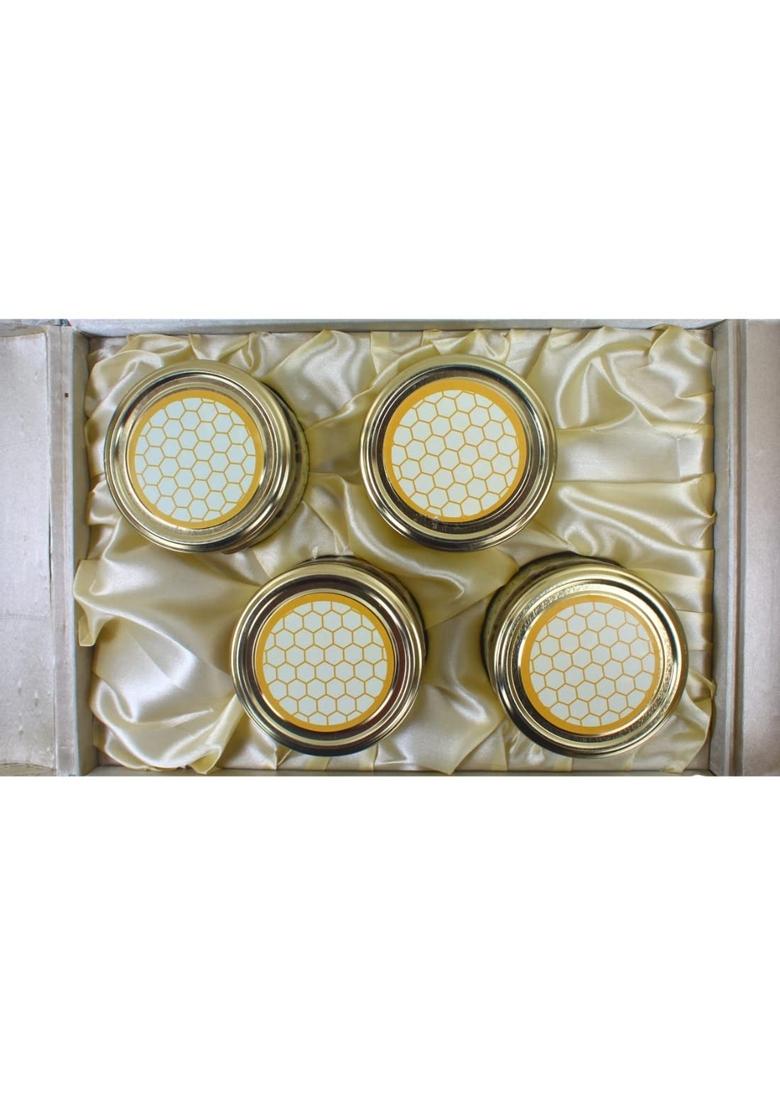 SAPPHIRE FOODS Rakhi Gift Hampers Dry Fruit Pack Gifts for Employees Family and Friends SF 086 4 Jar