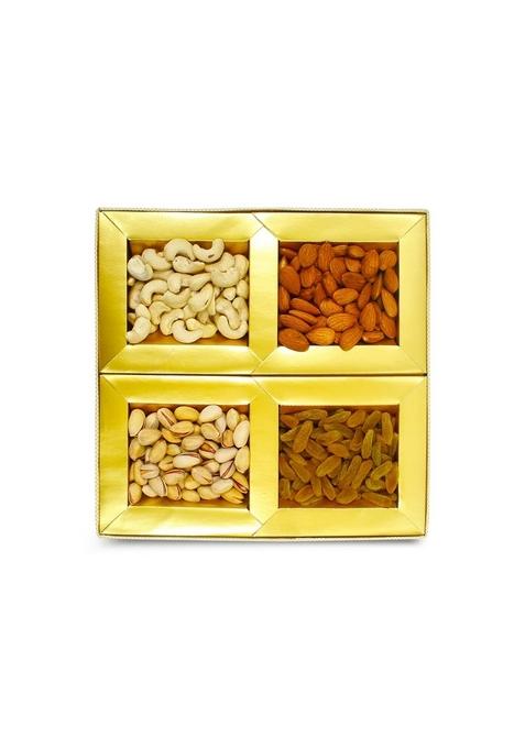 SAPPHIRE FOODS Rakhi Gift Hampers Dry Fruit Pack Gifts for Employees Family and Friends SF 152 A 12 *