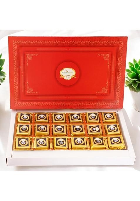 Ghasitaram Gifts Mewa Bites Box 18 Pcs |Sweets|Sweets Gift Pack|Diwali Sweets|Indian Mithai|Diwali Sweets Box|Sweets