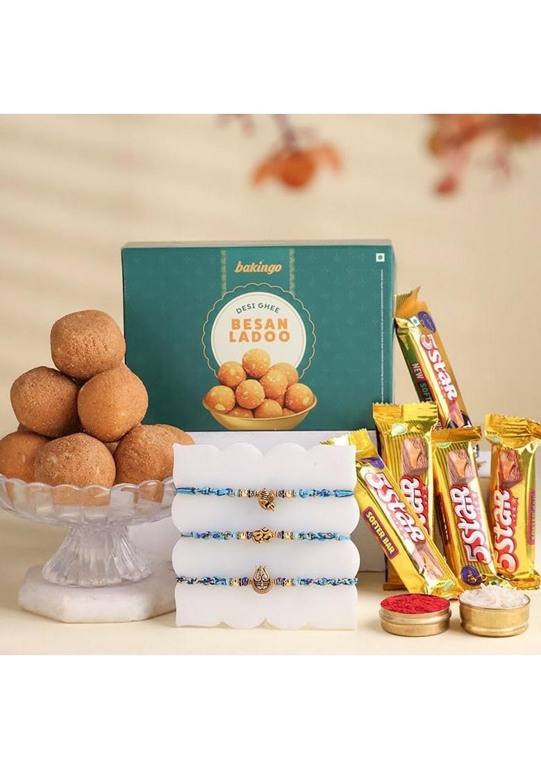 Floweraura Premium Rakhi Hamper For Brother