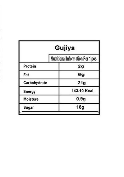 Singla Sweets Dry Sweet Maida Gujia Gifts Festival Box 500g