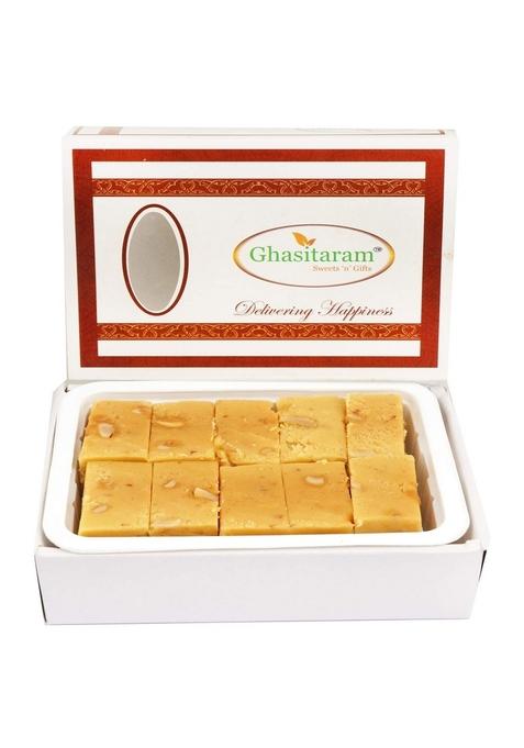 Ghasitaram Gifts - Healthy Mysore Pak 200 GMS|Sweets|Sweets Gift Pack|Diwali Sweets|Indian Mithai|Diwali Sweets Box|Sweets Box