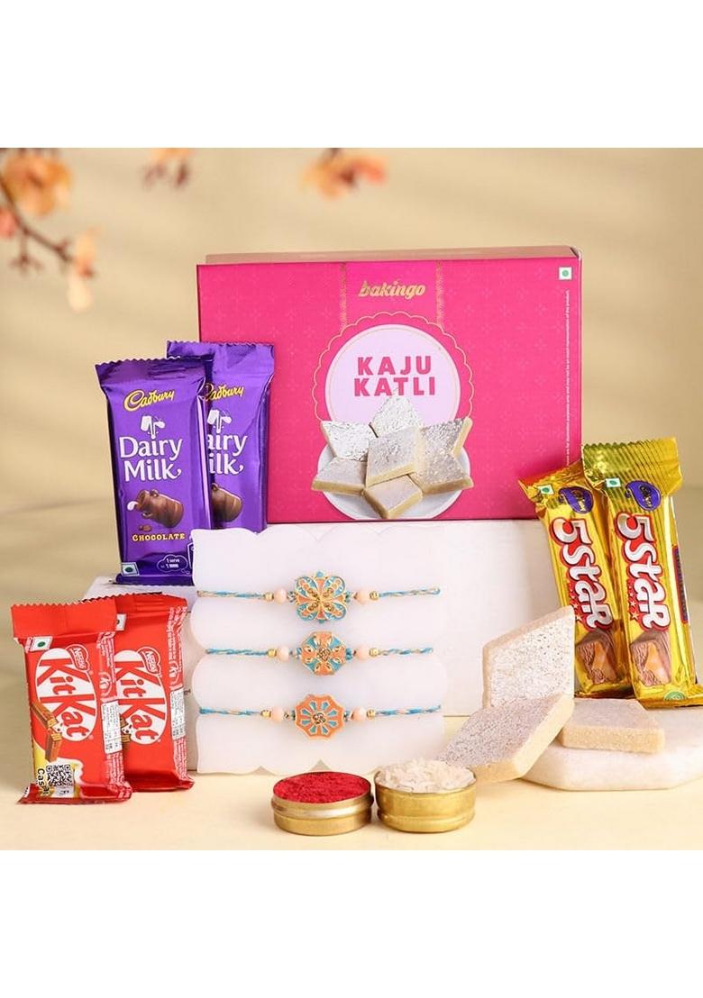 Floweraura Premium Rakhi Hamper For Brother