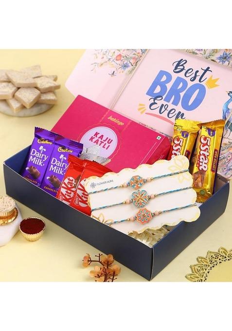 Floweraura Premium Rakhi Hamper For Brother