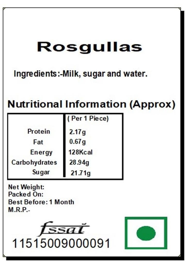 Ghasitaram Gifts Rasgulla and Gulab Jamun Hamper|Sweets|Sweets Gift Pack|Diwali Sweets|Indian Mithai|Diwali Sweets Box|Sweets Box