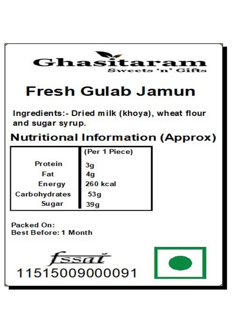 Ghasitaram Gifts Rasgulla and Gulab Jamun Hamper|Sweets|Sweets Gift Pack|Diwali Sweets|Indian Mithai|Diwali Sweets Box|Sweets Box