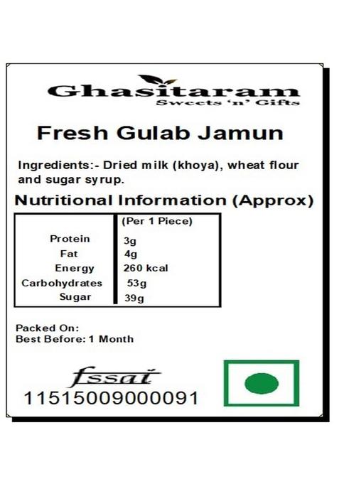 Ghasitaram Gifts Rasgulla and Gulab Jamun Hamper|Sweets|Sweets Gift Pack|Diwali Sweets|Indian Mithai|Diwali Sweets Box|Sweets Box