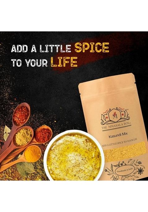 THE MMASALA BOX CO. Grill Mix Spices-Tandoori Mix,Malai Tikka Mix&Kasundi Mix|Marinade For Hot&Sweet Chicken|Perfect Barbecue,Fries,&Gravy Aromatic Blend(Pack Of 3-100Gm)