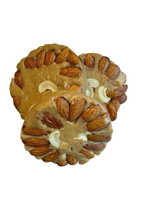 shyam sweets Sohan Halwa 400g | Traditional Indian Sweet Rich in Dry Fruits & Desi Ghee No Added Colours or Preservatives Authentic Crunchy