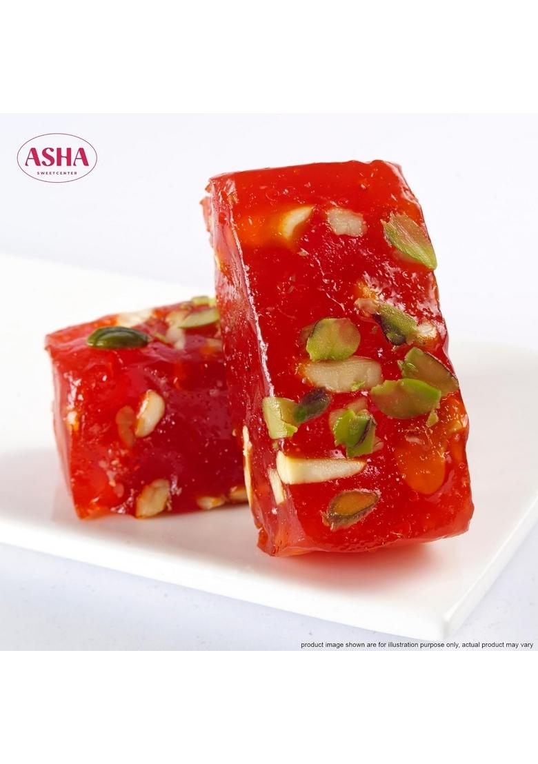 ASHA SWEET CENTER Sweets 250g (Pack of 2) Dry Fruit Halwa | Premium Assorted for Gifting and Celebration Indian Mithai Box with Luscious Gourmet Bites