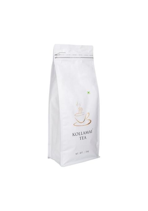 KOLLAMAI Assam CTC Tea Powder Strong Kadak Chai Patti Organic Premium Leaves 400 Cup serving size Special Gold Black Blend Handpicked Long Leaf chaipatti from 1 Kg (Pack of 1)